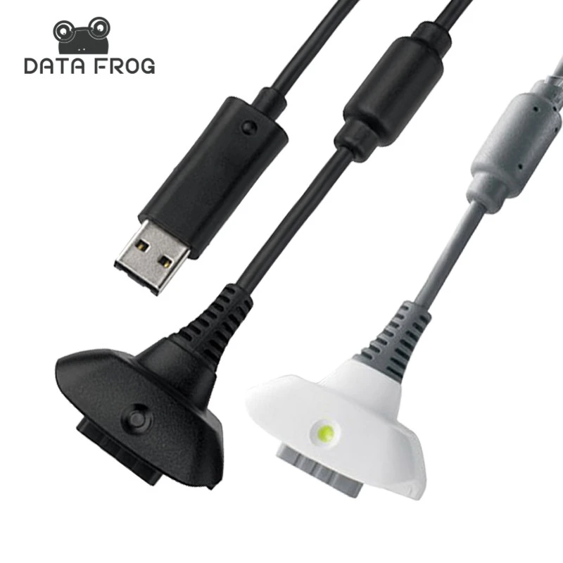 Data Frog Usb Charging Cable For Xbox 360 Wireless Controller Joystick