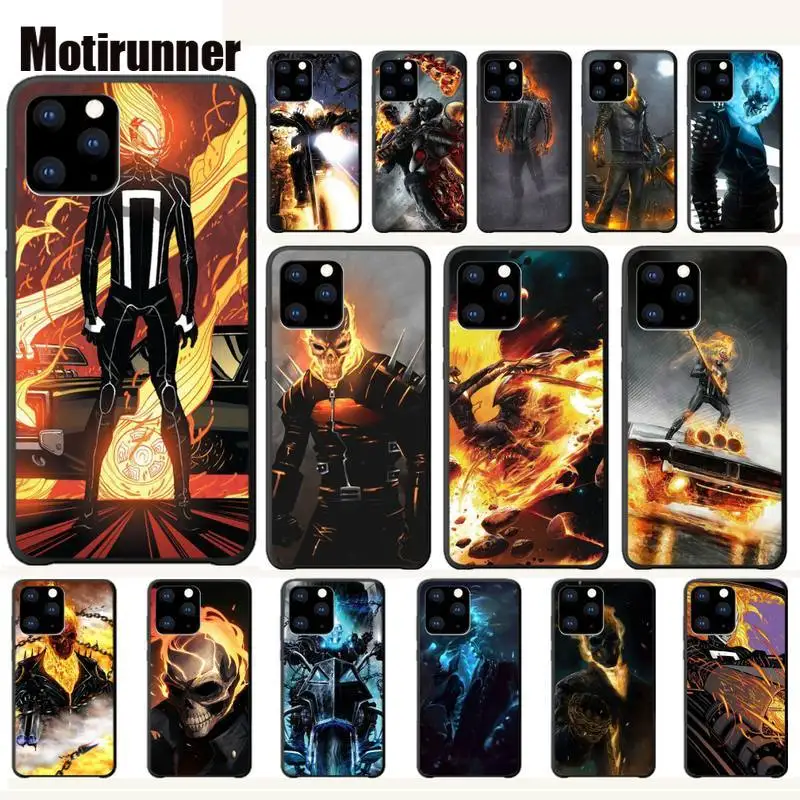 Роскошный чехол Marvel Heros Ghost Rider для Iphone 5s Se 2020 6 6s 7 8 Plus X Xs Max Xr 11 Pro | Мобильные