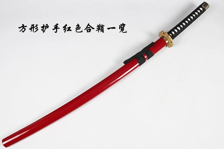 Hakuouki Yukimura Jiziru деревянный реквизит для косплея самурайский меч реквизит для выступлений