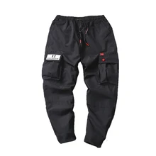 HCXY Осенние новые ребристые брюки карго с несколькими карманами, мужские повседневные брюки с множеством карманов, камуфляжные брюки для студентов