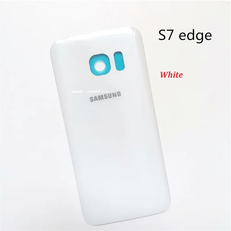 samsung galaxy s7 edge, 3D стекло, батарея, чехол на заднюю панель, защитный, запасная крышка, настоящая задняя дверь, для s7, клейкая наклейка