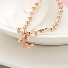 Модные ювелирные изделия браслеты из титановой стали, циркониевый браслет из розового золота, ювелирные изделия из титановой стали, не выцветают