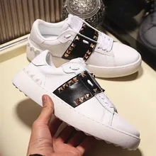 Classic Fashion New Men's Sneakers All-mhatc Comfortable Rivet Design Individual Casual Shoes Banquet Thick Bottom Trendy Shoes