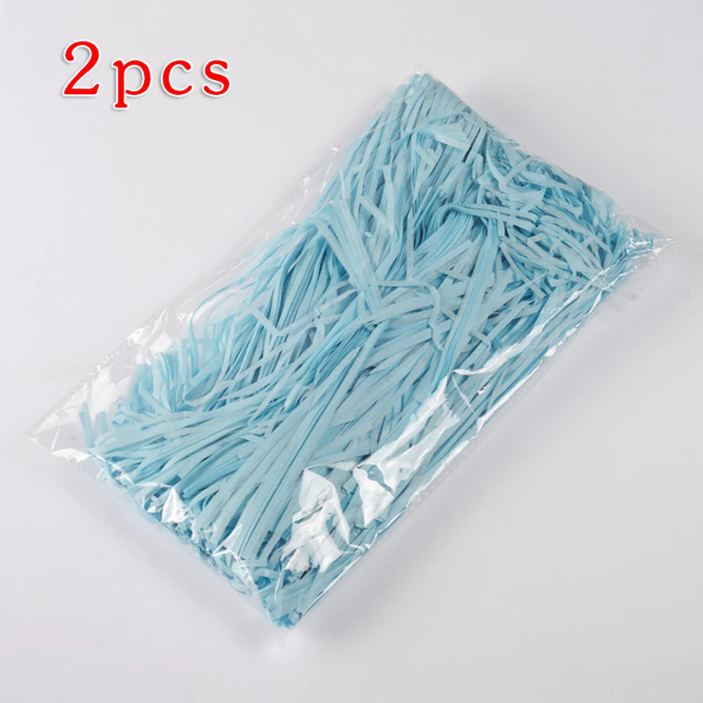 2 упаковки Подарочная коробка мешок конфетная корзина наполнитель измельченная бумага Shred без запаха бумажные клочья наполнитель с конфетами, подарки и т. Д