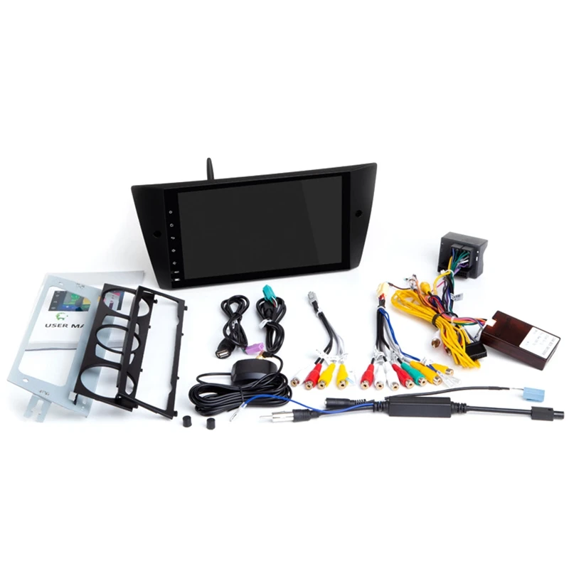 Cheap 2G RAM 1 Din Android 9.0 Car Multimedia DVD Player for BMW E90/E91/E92/E93 Navigation Radio 3 Series GPSAudio 2+32GB IPS 7