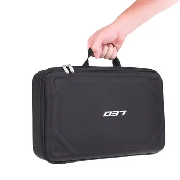 

Accessories EVA Shockproof Fishing Bag Storage Reel Rod Zipper Tackle Carrier Handle Hard Shell Lure Portable Outdoor Case