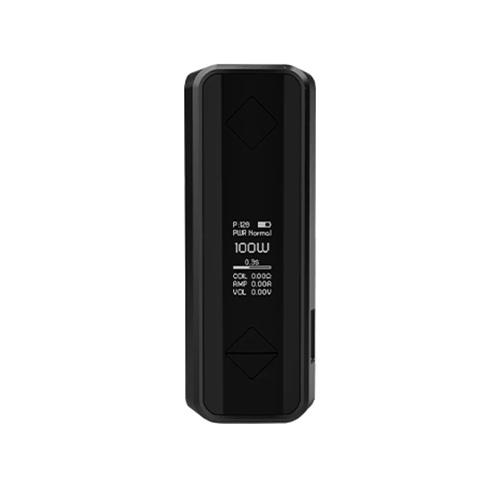 Hotcig G100 TC Box MOD с 0,5 г-жа быстрой стрельбы и Мощность по 1865/20700/21700 Батарея Vape Mod - Цвет: Черный