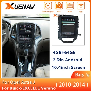 

2 Din Android System Auto Car Stereo For-Opel Astra J for Buick-EXCELLE Verano 2010-2014 Car GPS navigation multimedia player