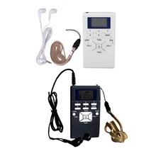 MagiDeal Портативная Цифровая настройка FM стереорадиоприемник рекордер+ наушники