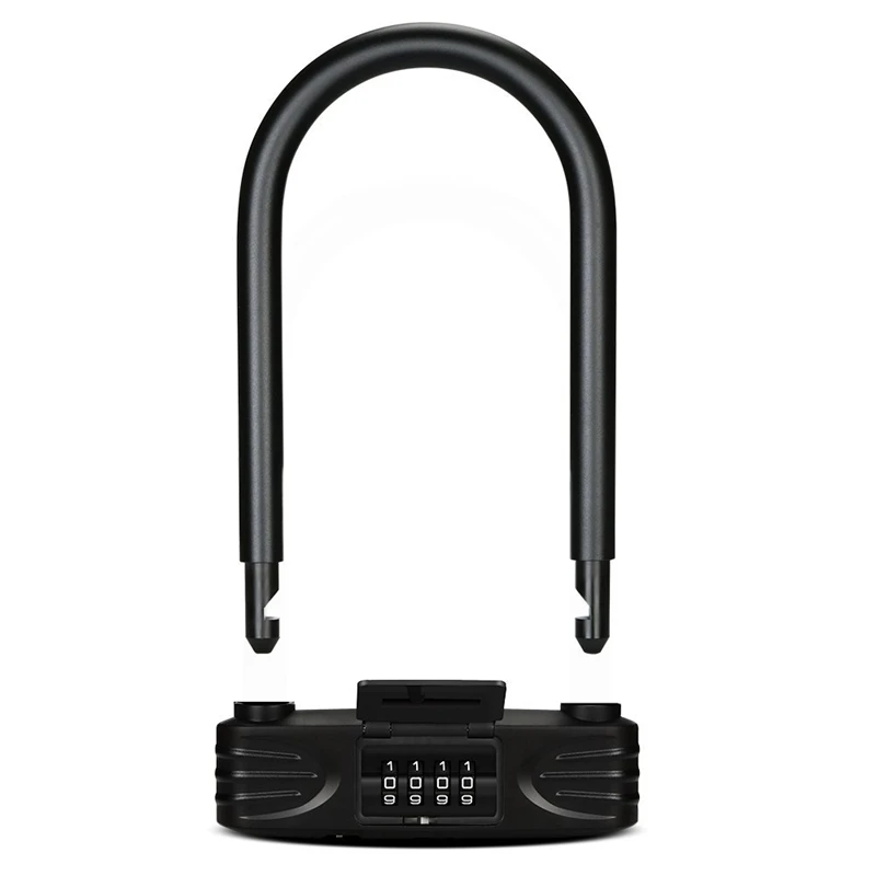 Bicycle Anti-theft U Locks 5 Password Security Motorcycle Electric Car Lock Cycling Accessories Durable Bike U Lock 1