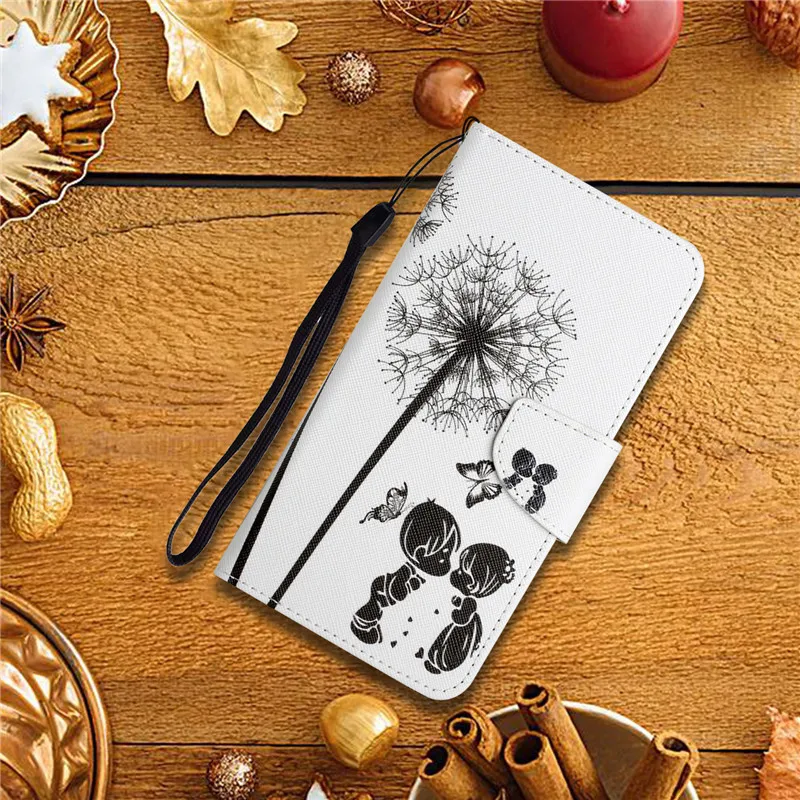 A52s 5G Case For Samsung Galaxy A52S 5G Phone Cover Painted Leather Wallet Case For Samsung A 52S SM-A528B Cover 6.5" Funda Para silicone cover with s pen
