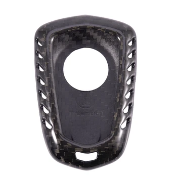 

Premium Real Carbon Fiber Snap on Case Fit for CADILLAC CTS ATS V Smart Key Fob Remote