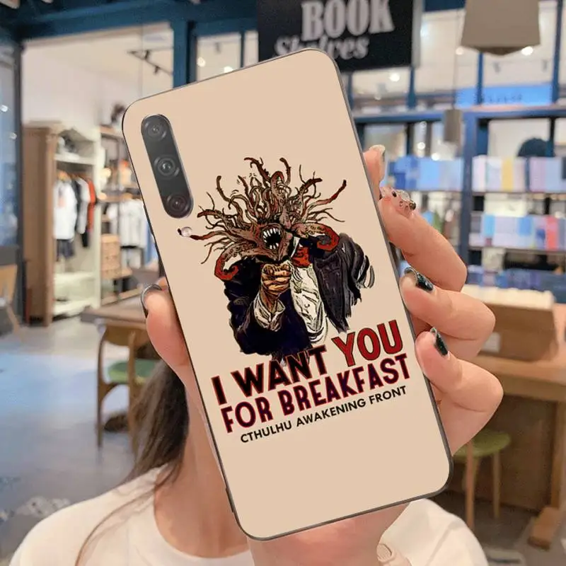 Крутой блестящий чехол для телефона lovecraft film festival DIY Huawei P40 P30 P20 lite Pro Mate 20 P Smart 2019 prime