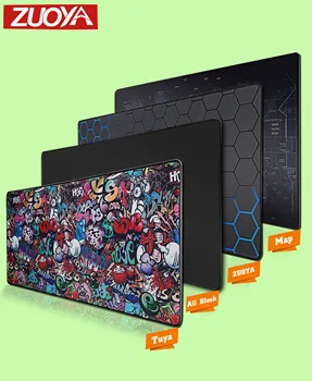 

Hot Sell Gaming Mouse Pad Large Mouse Pad Gamer Big Mouse Mat Anti-slip Natural Rubber with Locking Edge Computer Mousepad