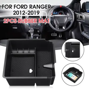 

Car Armrest Center Console Storage Box Phone Cup Holder For Ford Ranger 2012 2013 2014 2015 2016 2017 2018 2019 Storage box