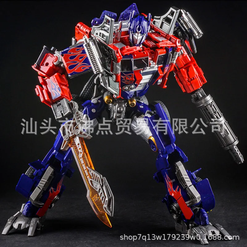 

Wei jiang Transformation Toy Jingang Black Apple Flat Alloy Version of the Large Size Robot Giant Model Column W8022