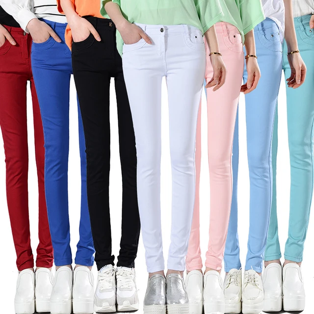 Korean Style Plus Size Summer Denim Pants For Women For Women