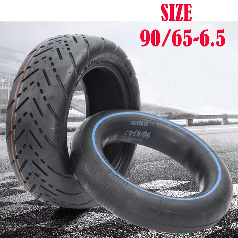Надувные резиновые пневматические шины для скутера колеса 90/65-6,5 11 дюймов внедорожные шины CST скутер 10*2,50 шины внутренняя труба