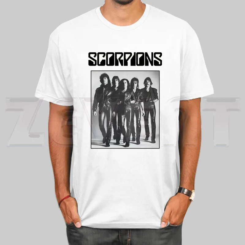 Scorpions Music Metal Rock Band T shirt 