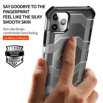 

For iPhone 12 Pro Max Wlons Military Explorer Anti Falling Certification Case for iPhone12 Pro Max Full-Body Rugged Shield Cover