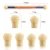 Nail Art Gel Polish Color Gradient Brush With 4 Replace Sponge Heads Glitter Powder Dotting Gradient Pen Sponge Nail Art