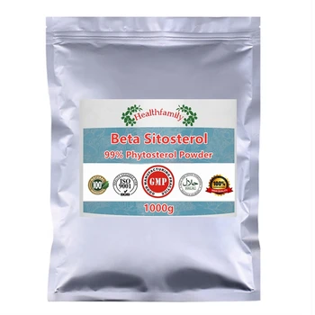 

99% Phytosterol Beta Sitosterol Powder,Support Healthy Cholesterol Levels,High quality GMP ISO Certificed