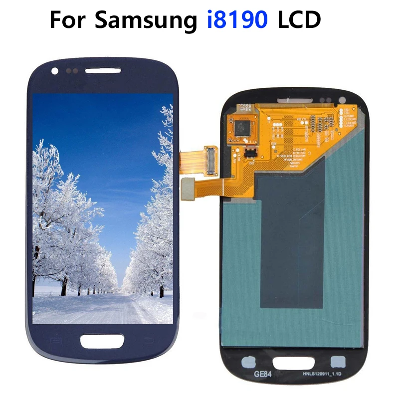 100% протестированный Оригинальный ЖК-экран для Samsung Galaxy S3 Mini I8190 I8190N I8195 ЖК-дисплей