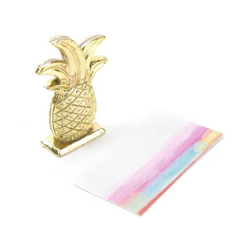 

1 Set New Pineapple Place Stand Holder Wedding Party With Colorful Card Favour Decoration Wedding Party Favor Supplies