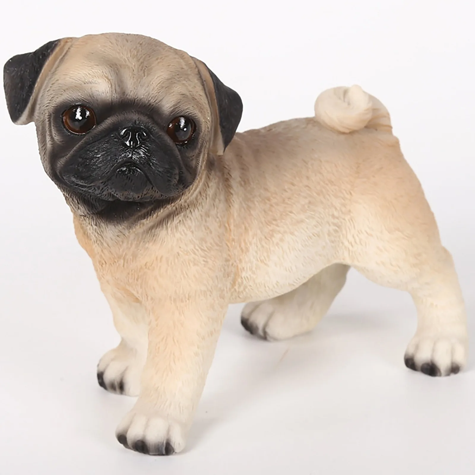 

Home Decoration Accessories Pug Dog Statue Decoration Ornaments,birthday Gifts Resin Craft Jewelry Kawaii Room Decor Figurines