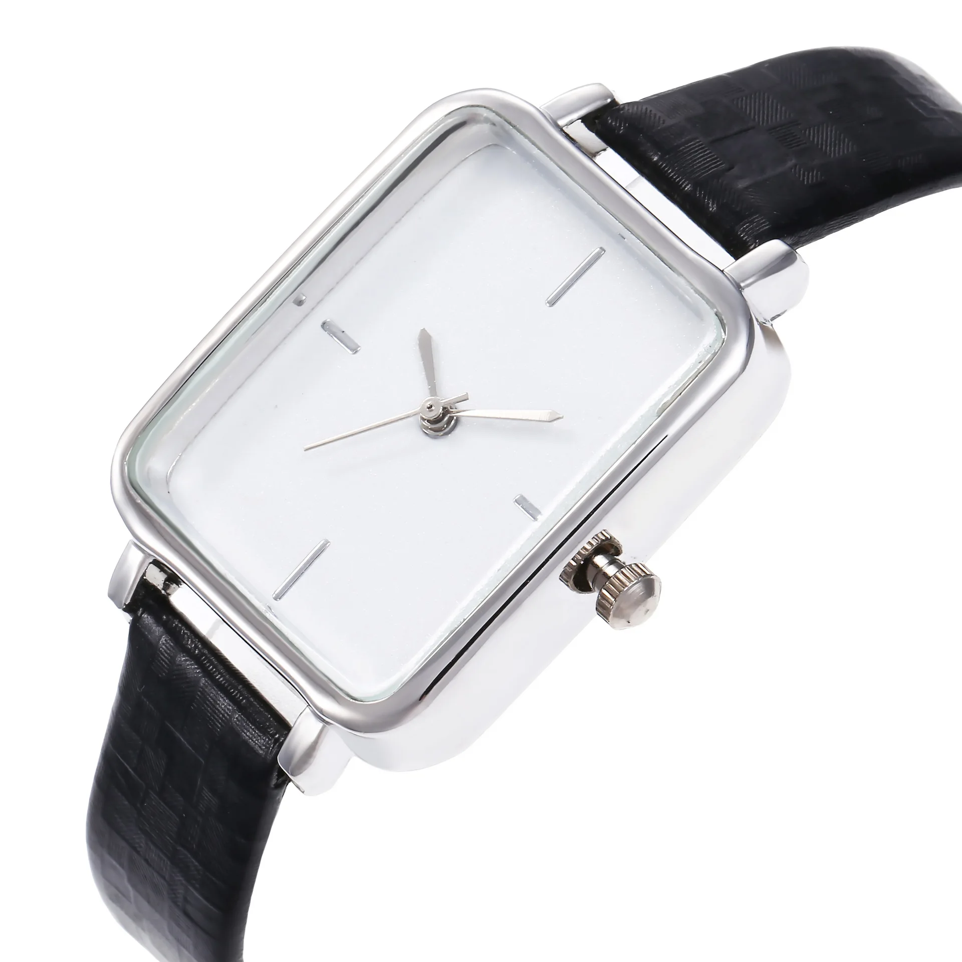 Роскошные простые дизайнерские женские повседневные часы кварцевые наручные