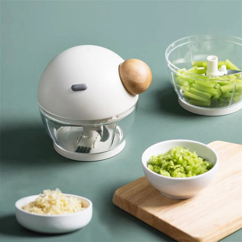 

New Manual Meat Grinder Vegetable Fruit Chopper Cutter Processor Chopper Garlic Cutter Food Fruit Twist Shredder Meat Crusher