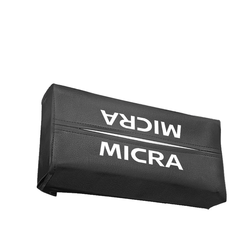 1pcs Чехол для хранения салфеток на заднем сиденье автомобиля для Nissan Micra, контейнер для салфеток, бумажная сумка, держатель, чехол - Название цвета: 1pcs