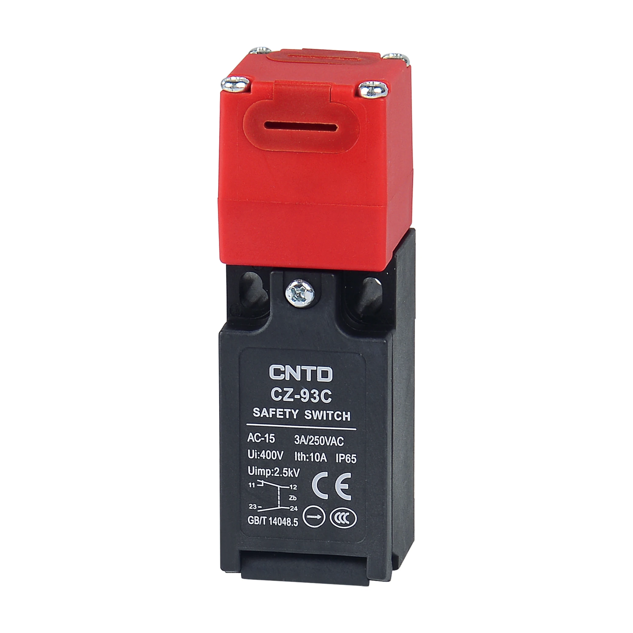 Interlock, interruptor impermeável com chave, CZ-93B 2NC,