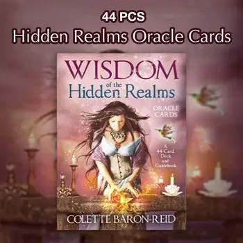 

44 Magical Realms Oracle Cards Full English Tarot Cards Board Game Cards Table Games Playing Cards Family Entertainment Cards