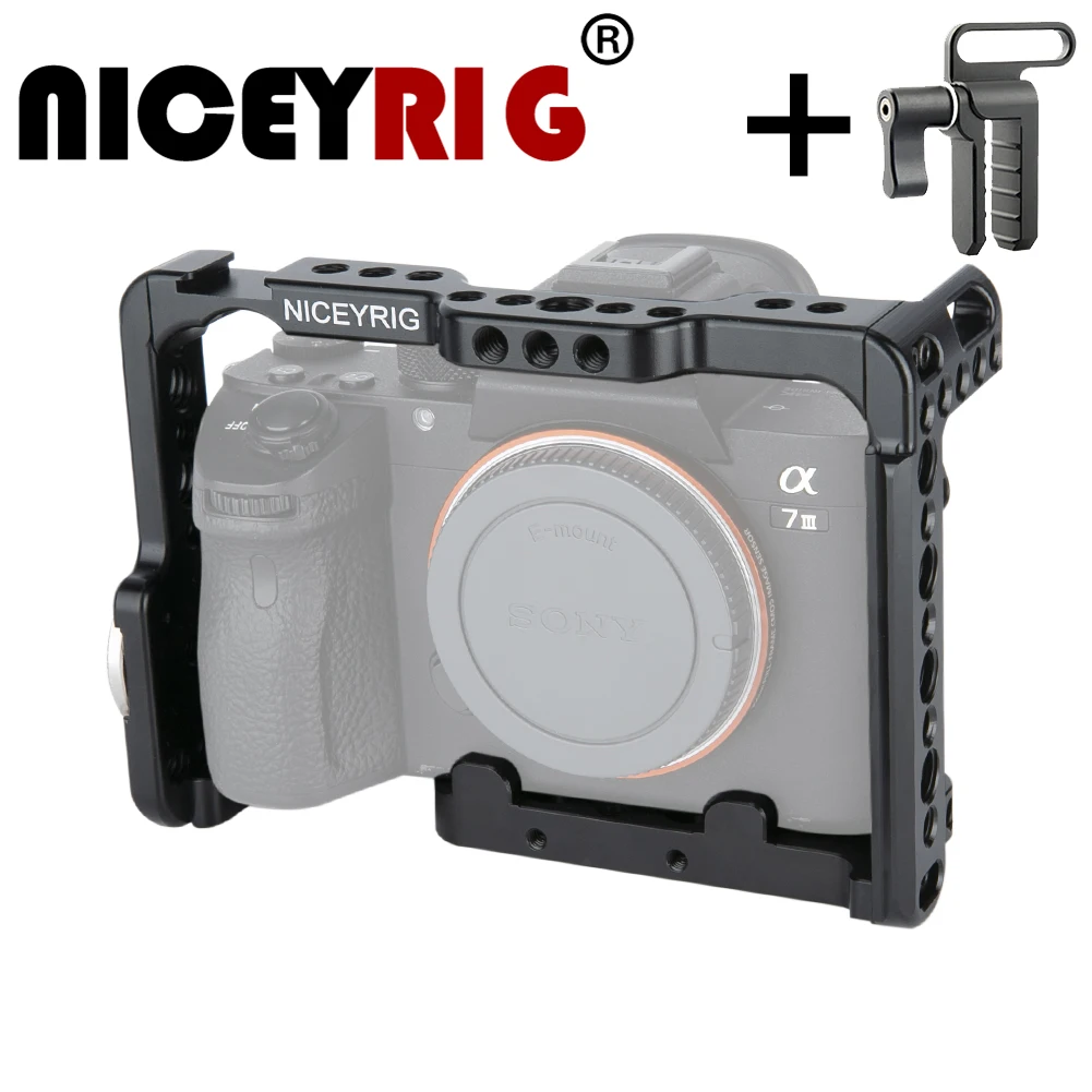 Niceyrig Dslr Holder Camera Cage For Sony A7miii A7m3 A7riii A7r3