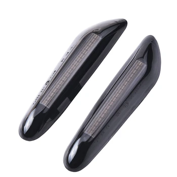 

2Pcs LED Turn Signal Side Marker Light Indicator Amber Light Blinker Lamp BMW E92 E93 E83 E84 E90 E91 E60 E61 E46 1/3/5/X1/X3