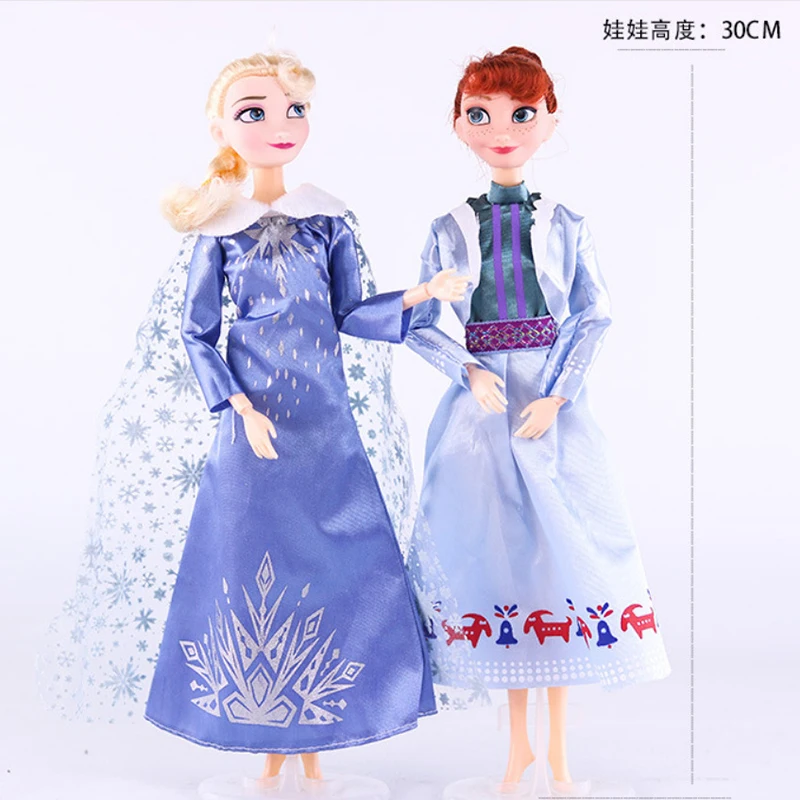 Disney New 30 см Замороженные 2 Эльза Анна Олаф куклы подвижная фигура День рождения