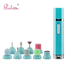 9 в 1 женское безболезненное удаление волос ногтей дрель буфера Электрический шлифовальщик педикюрная пилка инструмент маникюрный набор мозолей для удаления