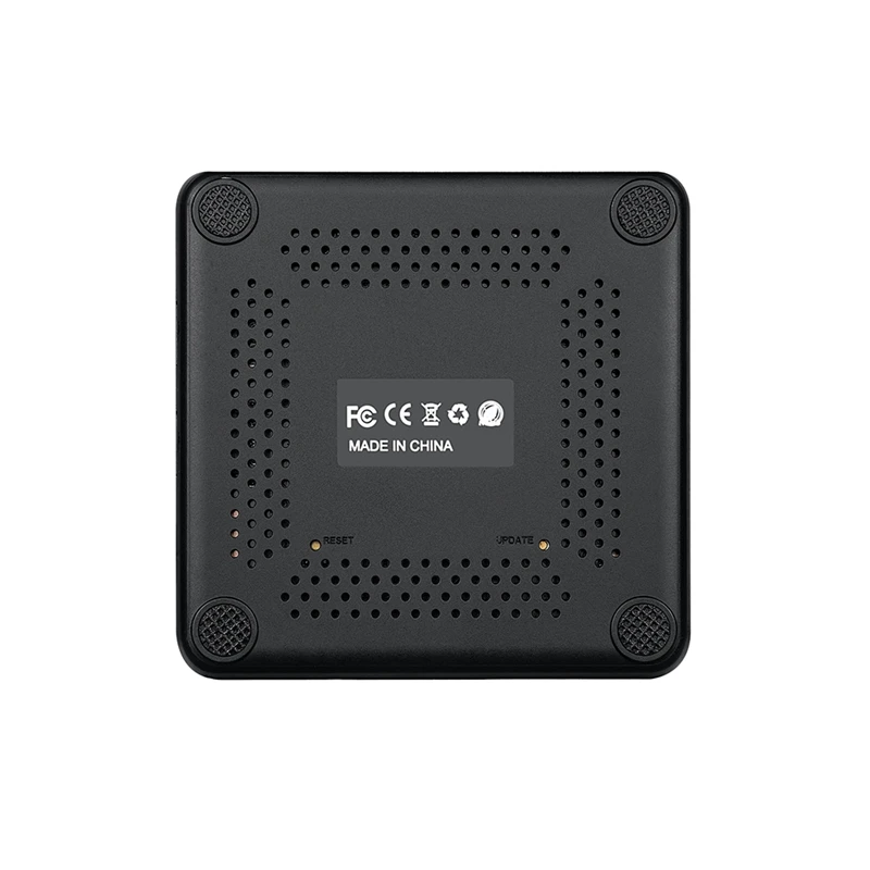 New H10 Android 9.0 Smart Tv Box Allwinner H6 Quad Core 6K Set Top Box Dual Wifi 2.4G/5G Usb3.0 Wifi Media Player (Us Plug)