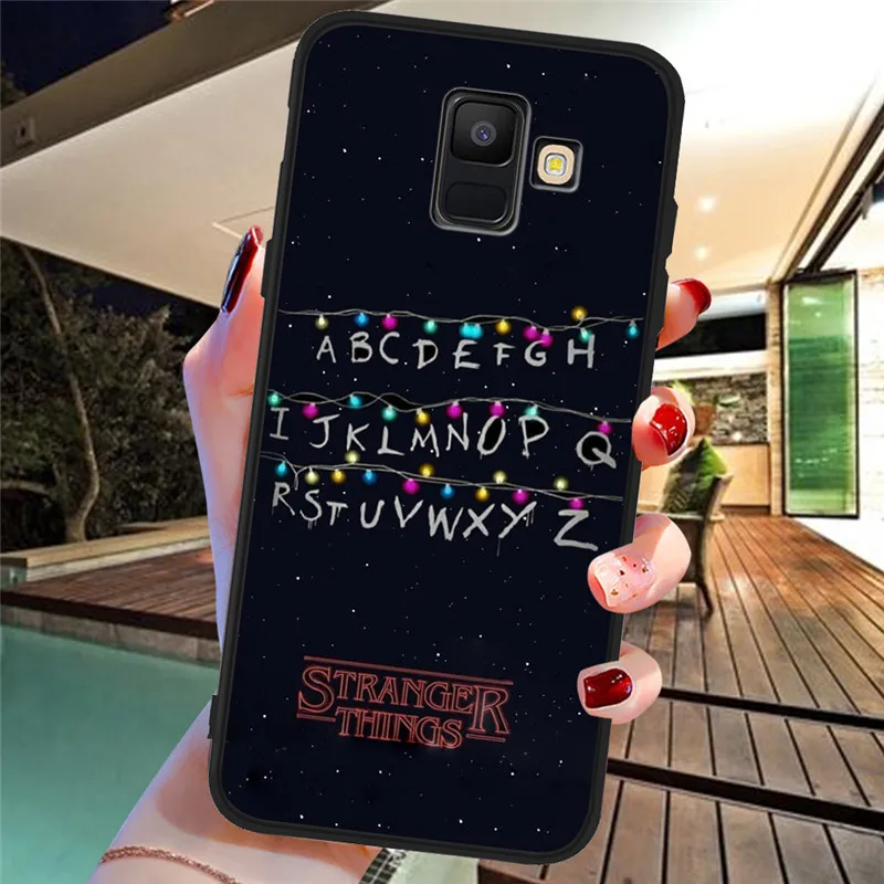 Для samsung Galaxy A9 A8 A7 A6 A5 A3 J3 J4 J5 J6 J8 плюс M30 A40S A10 A20E чехол для телефона чехол Coque Etui очень странные дела