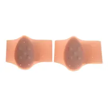 1pair Shoes Inserts Orthotic Shoe Pad Arches Footful Orthotic Arch Support Foot Brace Flat Feet Relieve Pain Silicone