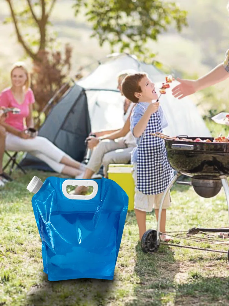 

Industry Water Bottle Water Bag Open Country Water Bag Car Mounted Collapsible Bucket Outdoor Large Capacity Portable Plastic PV
