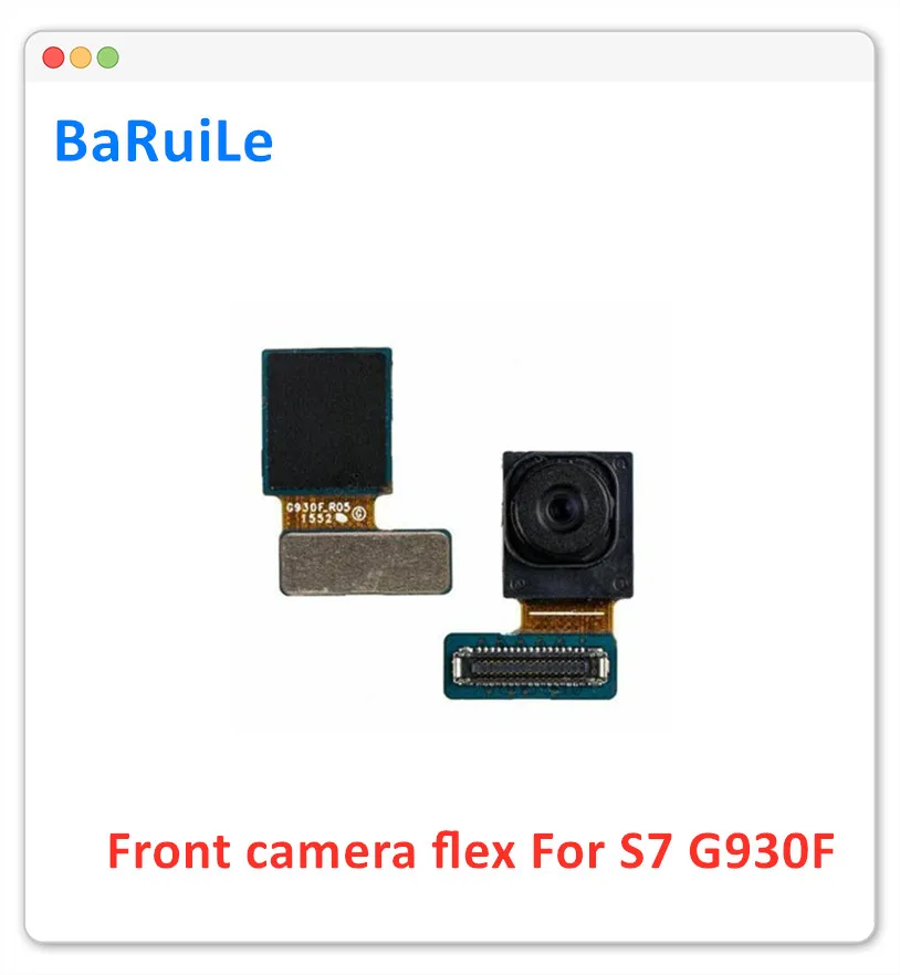 BaRuiLe 5pcs Front Camera Flex Cable for SamSung S7 G930F Egde G935F Facing Small Cam Replacement Parts | Мобильные телефоны и