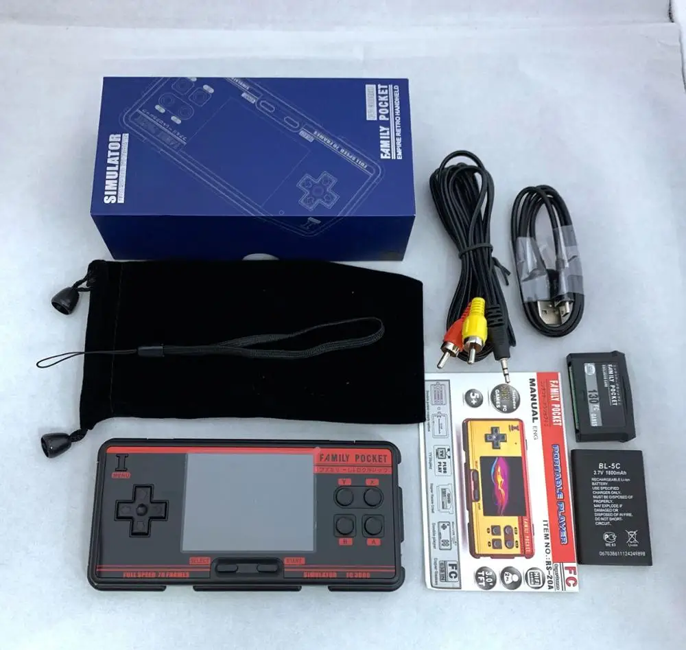 Игровой плеер в ретро стиле для FC3000 1094 встроенных игр FC/CPS1/MD/GBC/GB/SMS/GG/SG 1000 8 бит 2 Гб