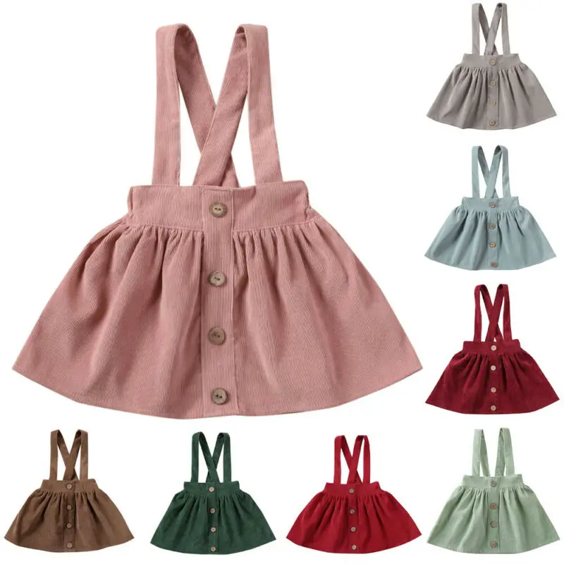 suspender dress kids