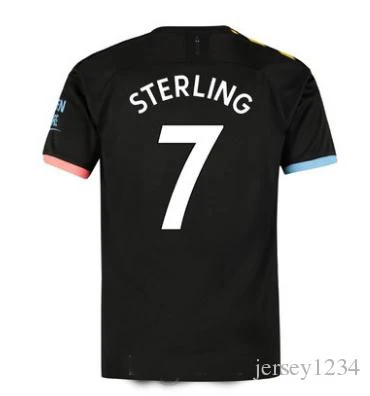 19 20 Горячая Распродажа manchesting город для взрослых Футбол Джерси DE BRUYNE KUN AGUERO G. JESUS SANE Манчестерский город Размер S-4XL Джерси - Цвет: shirt