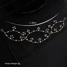 Свадебный головной убор невесты модные украшения для волос ручной работы жемчужные украшения для волос женский головной убор подарки TS37