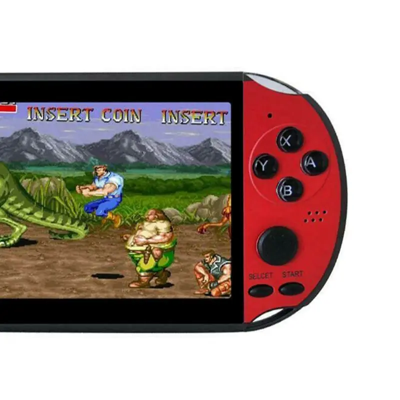 X12 5," красочный экран Ретро игровая консоль 128 бит Ручной игровой Хост машина