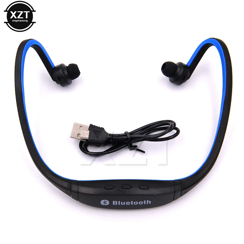S9 Bluetooth-compatible 4.0 Headset Sport Wireless Headphones Music Stereo Earphones+Micro SD Card Slot For iphone Huawei XiaoMi
