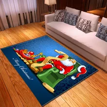 Домашний декор, Рождественский узор, ковер для гостиной, спальни, детская комната, журнальный столик, коврик для обучения